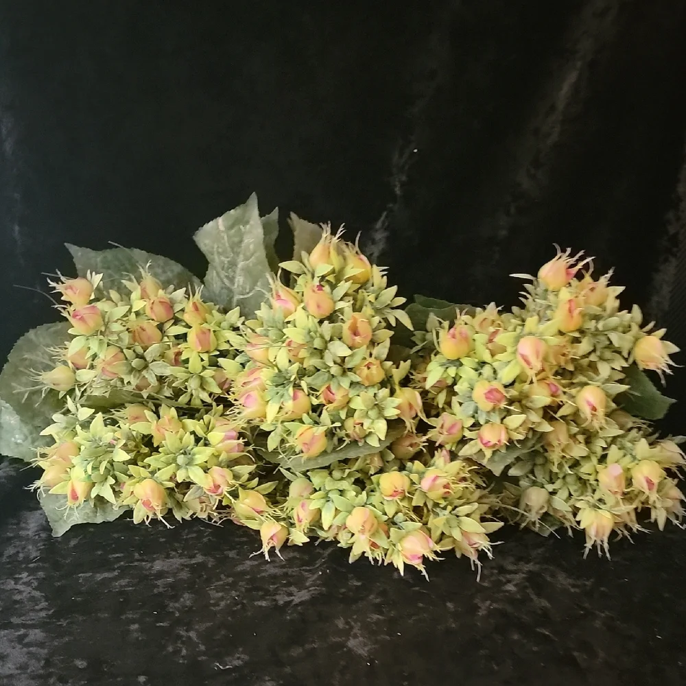 Set of 6 Artificial Pink Blushing Bride Protea Blossom Bouquets - 14